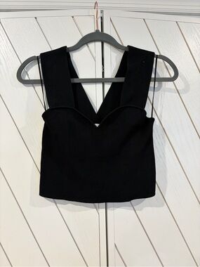 ALC sweetheart neckline crop top S